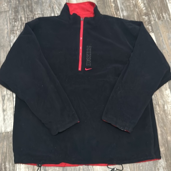 Nike nebraska huskers reversable quarter zip jacket size XL - Picture 7 of 8